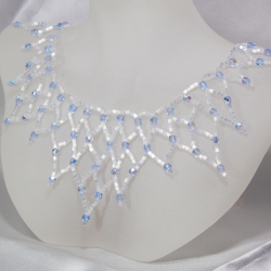 Necklace - Waterfall Olwen - Necklace - Laiton argenté